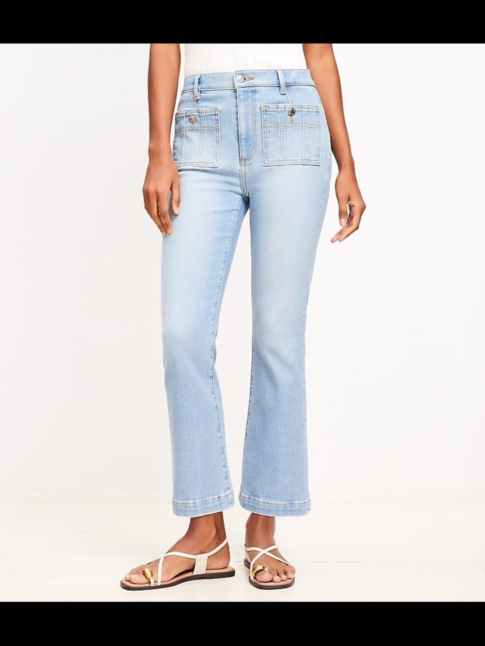 LOFT Light Wash Straight-Leg Women's Jeans